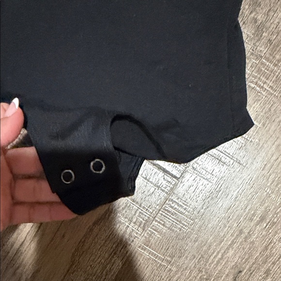 American Eagle Outfitters Black Strappy Bodysuit - Picture 4 of 5